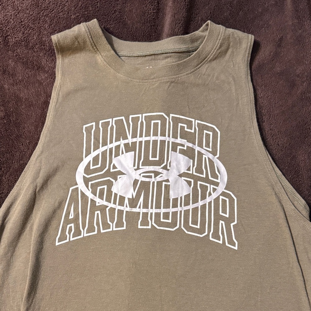 Under Armour Kids Khaki Tank Top